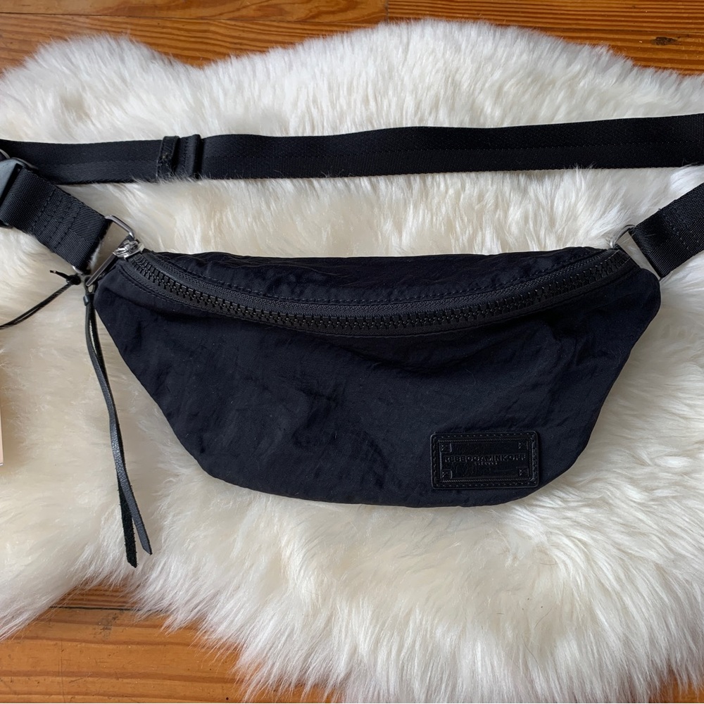 Rebecca Minkoff Nylon Belt Bag / Fanny Pack - Black NWT.